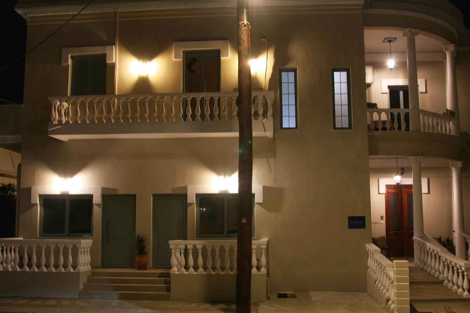Rodon Manor Apartman Hriszí Aktí Haniá Kültér fotó