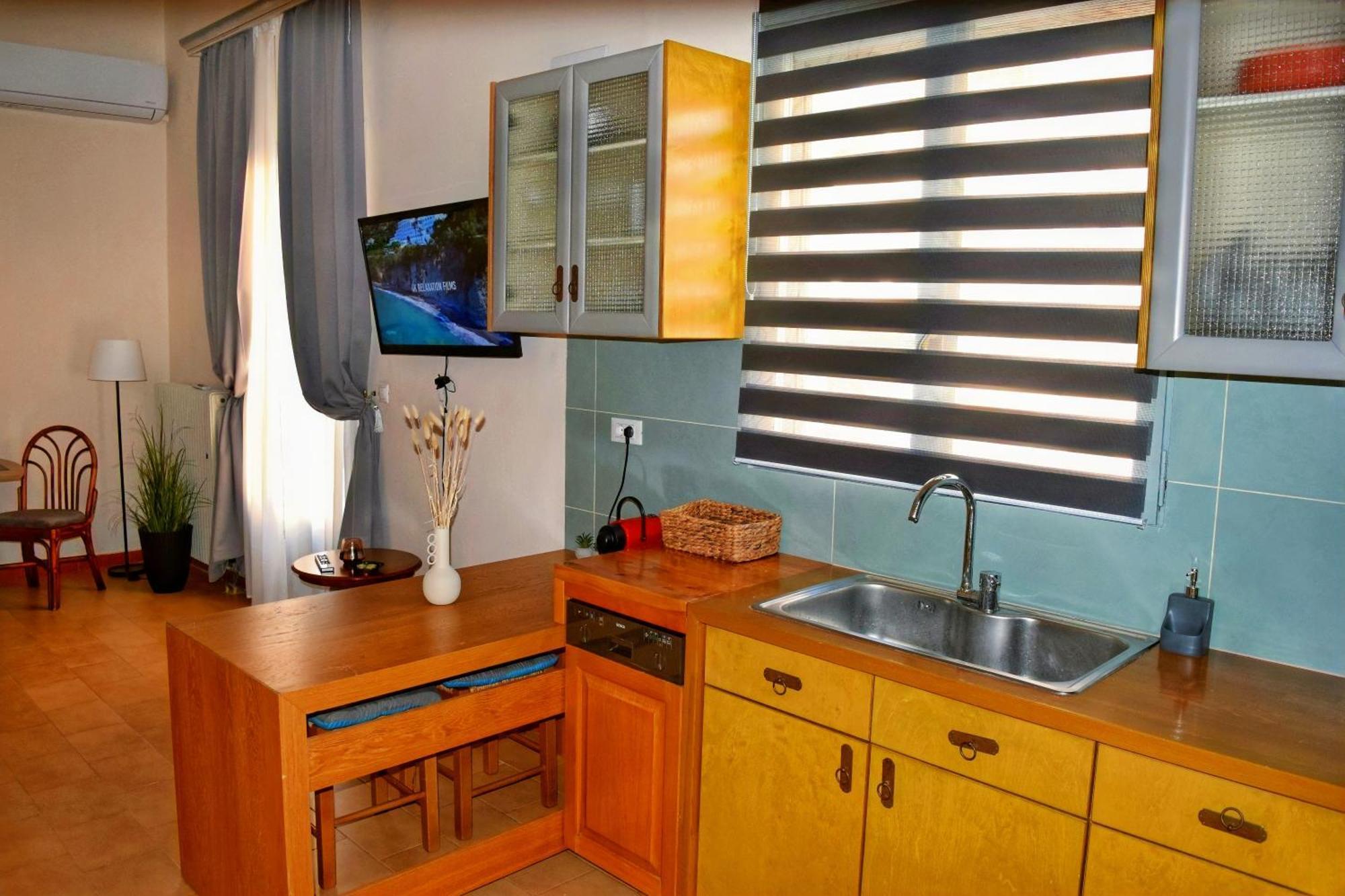 Rodon Manor Apartman Hriszí Aktí Haniá Kültér fotó