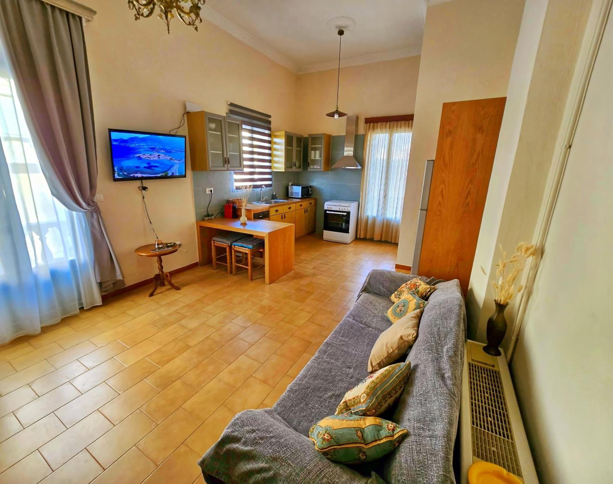 Rodon Manor Apartman Hriszí Aktí Haniá Kültér fotó