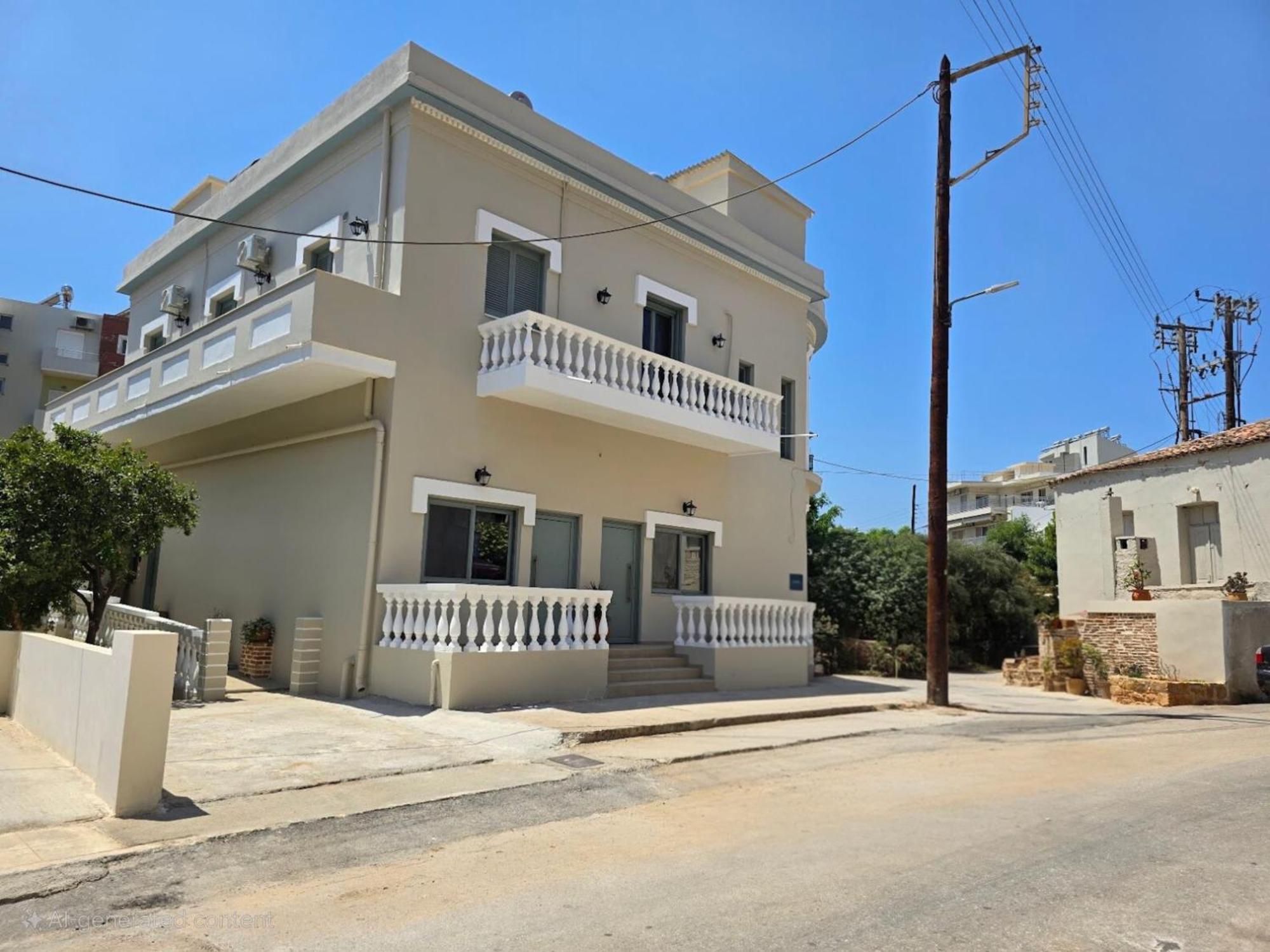 Rodon Manor Apartman Hriszí Aktí Haniá Kültér fotó